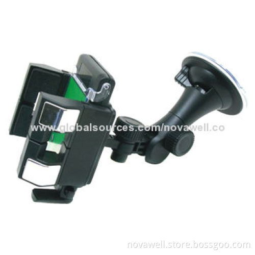Car Universal Holder for Any Mobile Devices, with Width from 38 to 120mm, 360° Rotating Support